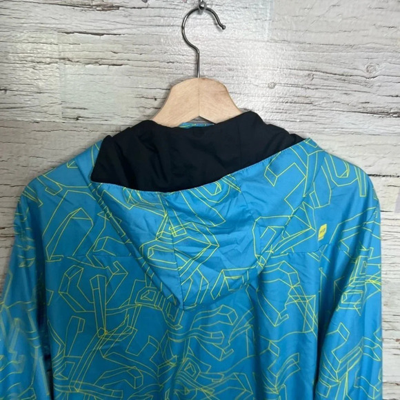 Orage light blue jacket  yellow size small men’s - Picture 8 of 8